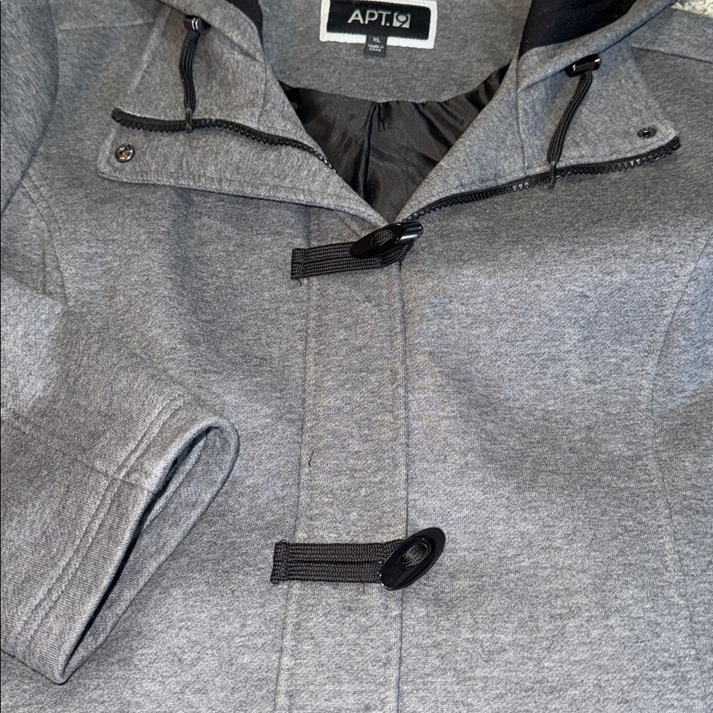 Apt. 9 Fleece Pea Coat Womens XL - Picture 4 of 9